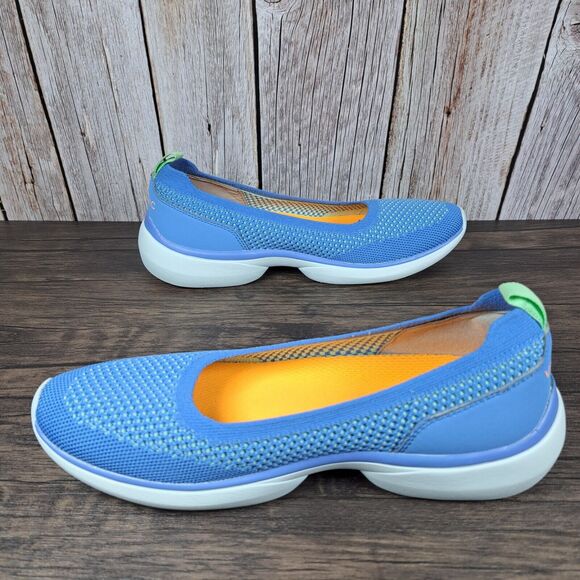 Vionic Kallie Slip On Blue Knit Sporty Walking Sneaker Women's Sz 6.5 (VGC) - Picture 5 of 9
